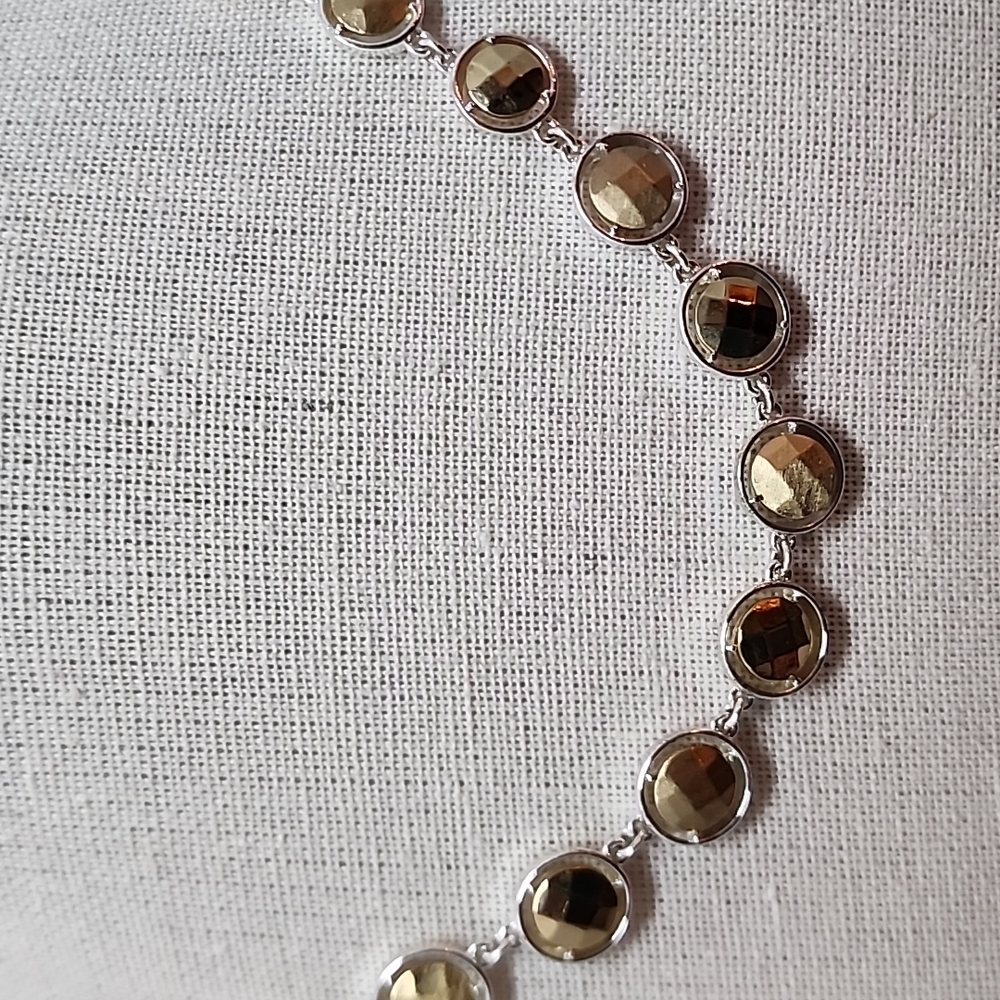 LC Gold Tone Necklace - Picture 2 of 8